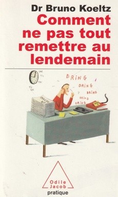 Comment ne pas tout remettre au lendemain - couverture livre occasion