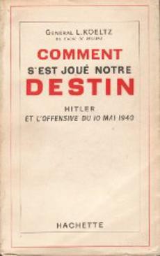 Comment s'est joué notre destin - couverture livre occasion