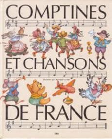 Comptines et chansons de France - couverture livre occasion