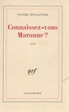 Connaissez-vous Maronne ? - couverture livre occasion