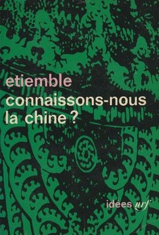 Connaissons nous la Chine ? - couverture livre occasion