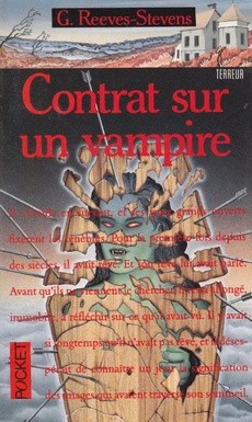 Contrat sur un vampire - couverture livre occasion