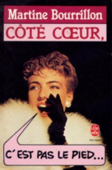 Côté coeur, c'est pas le pied... - couverture livre occasion