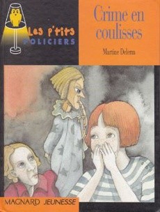 Crime en coulisses - couverture livre occasion