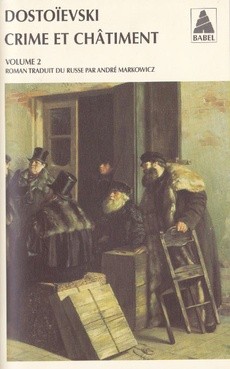 Crime et chatiment - couverture livre occasion