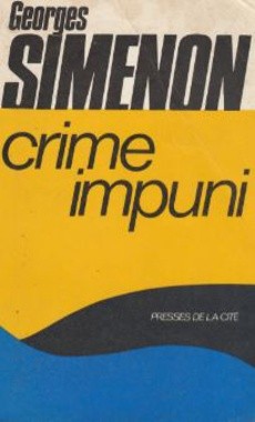 Crime impuni - couverture livre occasion