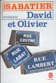 David et Olivier - couverture livre occasion