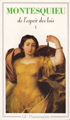 De l'esprit des lois I - couverture livre occasion