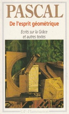 De l'esprit géométrique - couverture livre occasion
