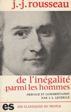 De l'inégalité parmi les hommes - couverture livre occasion