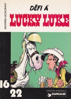 Défi à Lucky Luke - couverture livre occasion