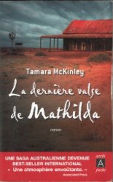 couverture de 'La dernière valse de Mathilda' - couverture livre occasion