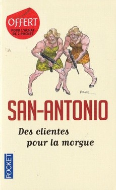 Des clientes pour la morgue - couverture livre occasion