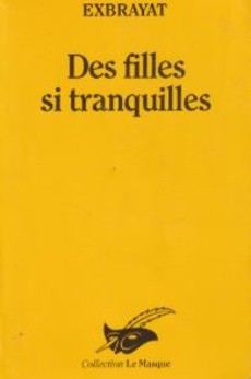 Des filles si tranquilles - couverture livre occasion