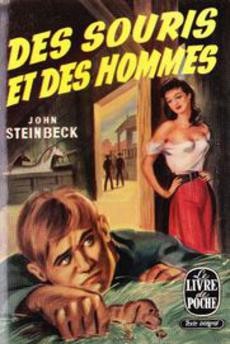 couverture de 'Des souris et des hommes' - couverture livre occasion