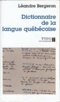 Dictionnaire de la langue québécoise - couverture livre occasion