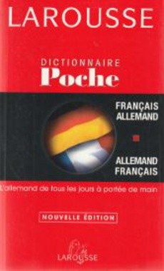 Dictionnaire de poche - français-allemand - allemand-français - couverture livre occasion