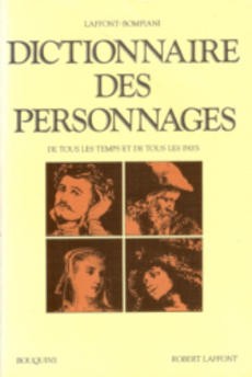 Dictionnaire des personnages - couverture livre occasion