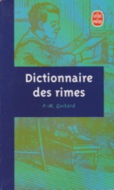 Dictionnaire des rimes - couverture livre occasion