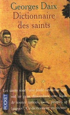 Dictionnaire des saints - couverture livre occasion
