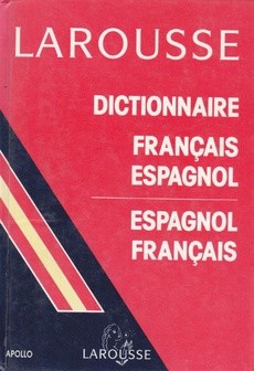 Dictionnaire francais-espagnol, espagnol-français - couverture livre occasion