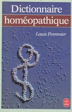 Dictionnaire homéopathique - couverture livre occasion