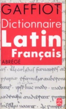 Dictionnaire Latin-français abrégé - couverture livre occasion