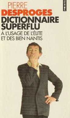 Dictionnaire superflu - couverture livre occasion