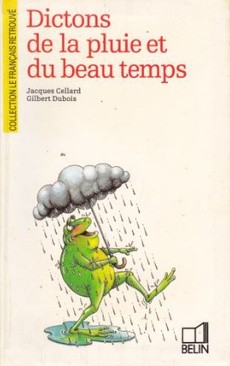 Dictons de la pluie et du beau temps - couverture livre occasion