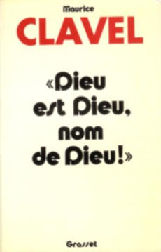 "Dieu est Dieu nom de Dieu !" - couverture livre occasion