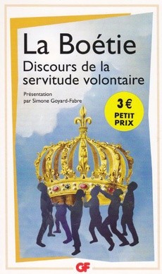 Discours de la servitude volontaire - couverture livre occasion
