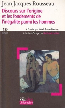 Discours sur l'origine et les fondements de l'inégalité - couverture livre occasion