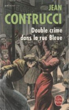 couverture de 'Double crime dans la rue Bleue' - couverture livre occasion