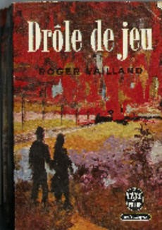 couverture de 'Drôle de jeu' - couverture livre occasion
