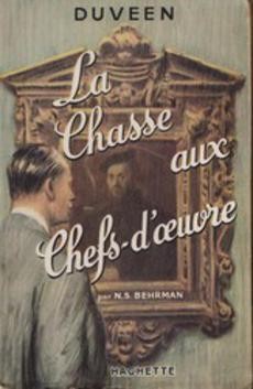 Duveen La chasse aux chefs-d'oeuvre - couverture livre occasion