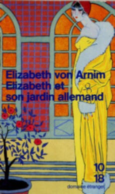 Elizabeth et son jardin allemand - couverture livre occasion