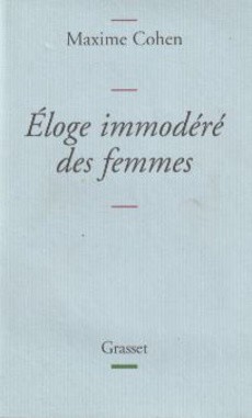 Eloge immodéré des femmes - couverture livre occasion