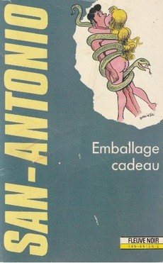 Emballage cadeau - couverture livre occasion