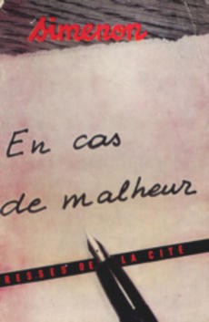 En cas de malheur - couverture livre occasion