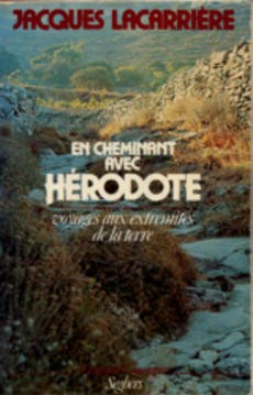 En cheminant avec Hérodote - couverture livre occasion