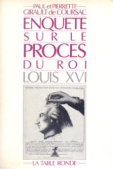 Enquête sur le procès du roi Louis XVI - couverture livre occasion