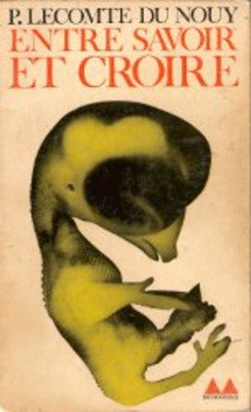 Entre savoir et croire - couverture livre occasion