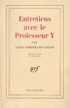 Entretiens avec le Professeur Y - couverture livre occasion