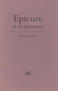 Epicure et les épicuriens - couverture livre occasion