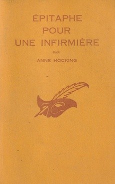 Epitaphe pour une infirmière - couverture livre occasion