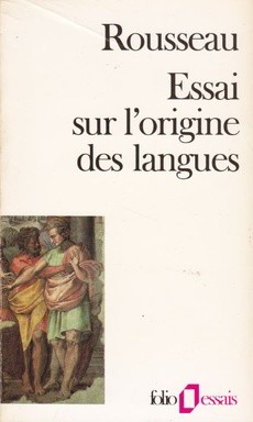 Essai sur l'origine des langues - couverture livre occasion