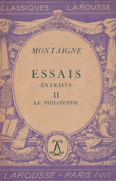 Essais - couverture livre occasion