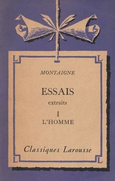 Essais - couverture livre occasion