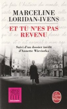 Et tu n'es pas revenu - couverture livre occasion