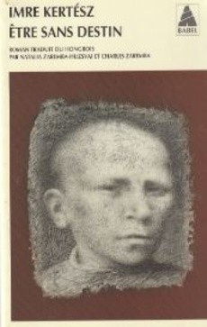 Etre sans destin - couverture livre occasion